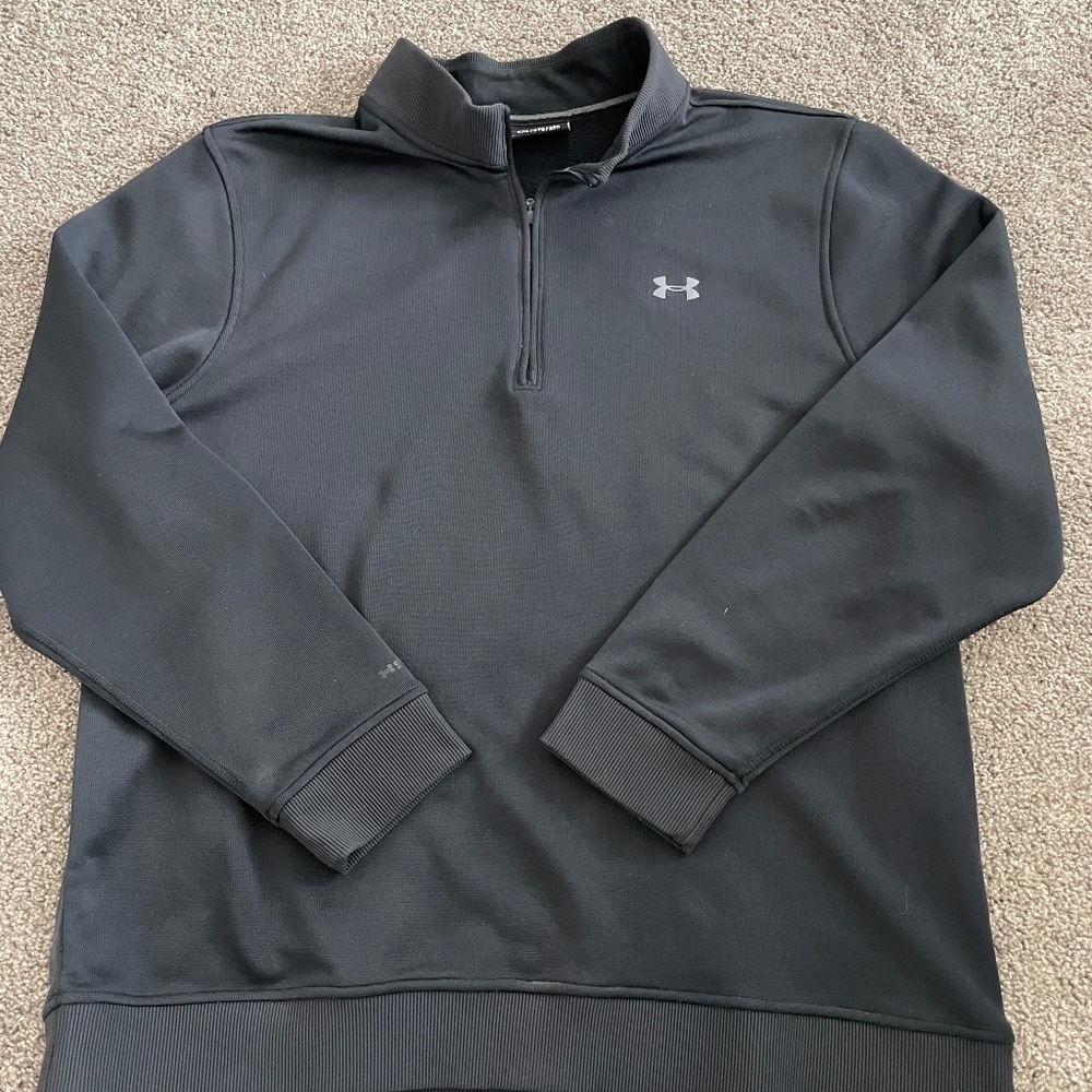 Under Armour Golf 1/2 Zip long sleeve pullover fleece jacket - XXL